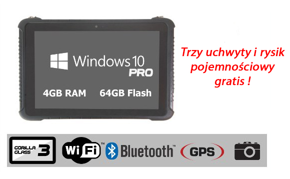 Windows 10 2GB RAM 32GB Flash EMMC Gorilla Glass 3 WiFi Bluetooth GPS Aparat Emdoor I16H mobilator.pl